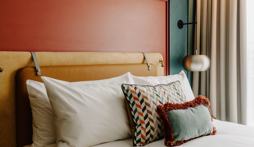 Chambre Deluxe, 1 grand lit et 1 canapé-lit