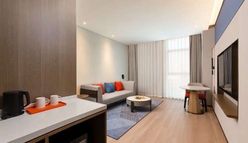 Suite, 1 très grand lit (Living Area)
