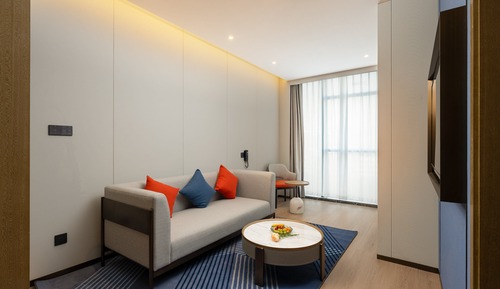 Suite, 1 très grand lit (Living Area)