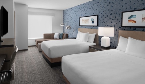 Chambre, 2 grands lits (Den)