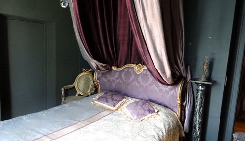 Chambre Quadruple Romantique, salle de bains attenante, vue jardin (2 Chambres Autriche Trian)