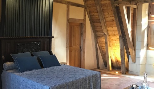 Chambre Luxe, 1 grand lit, côté jardin