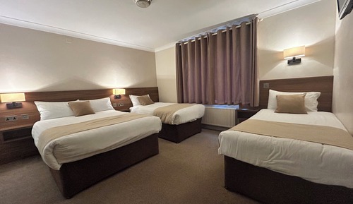 Chambre Quadruple Deluxe, vue mer
