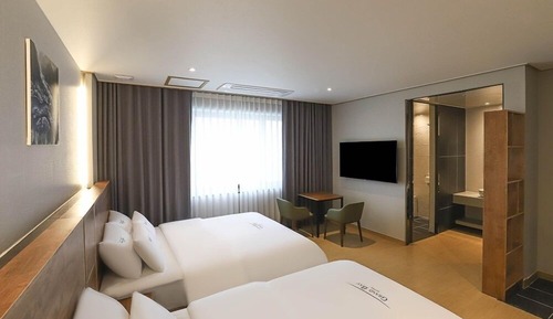 Chambre avec lits jumeaux