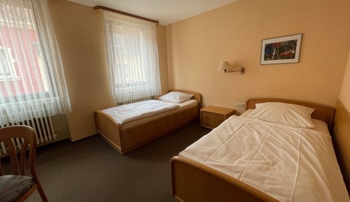 Chambre avec lits jumeaux