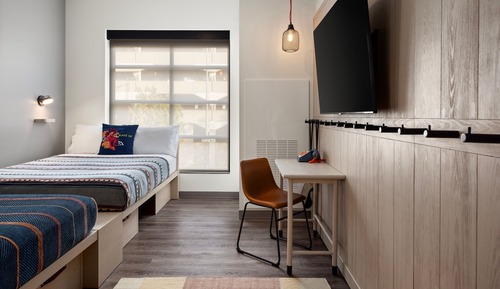 Chambre, 2 grands lits