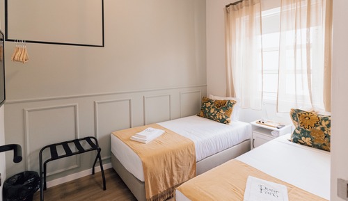 Chambre avec lits jumeaux