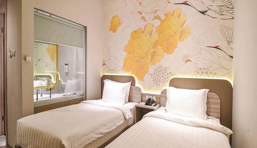 Chambre Deluxe, 2 lits une place, non-fumeurs