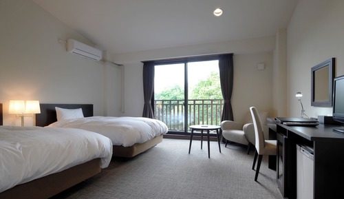 Chambre avec lits jumeaux