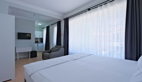 Suite Studio Deluxe, 1 grand lit et 1 canapé-lit