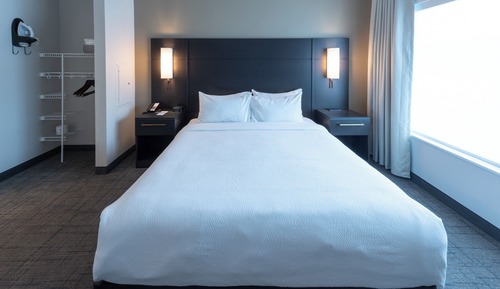 Studio, 1 très grand lit et 1 canapé-lit (Mobility Accessible, Roll-In Shower)