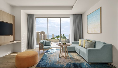Suite, 2 chambres, fumeurs, vue océan (Cabana)