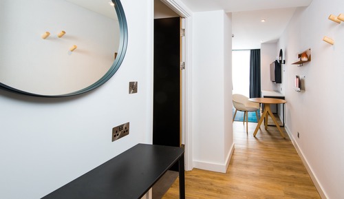 Suite Studio, 1 très grand lit, accessible aux personnes à mobilité réduite, cuisine