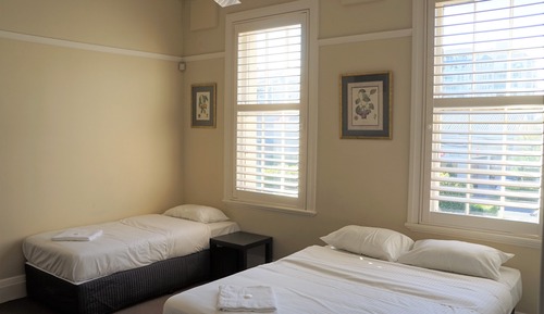 Chambre Triple Tradition, salle de bains commune