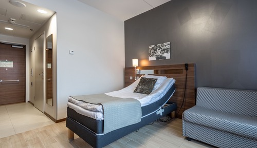 Chambre Standard avec lits jumeaux, accessible aux personnes à mobilité réduite