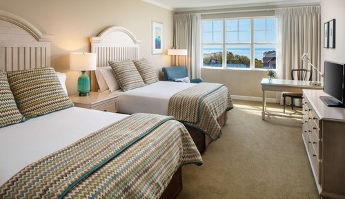 Chambre, 2 grands lits, vue océan (Residences at Sweetgrass)