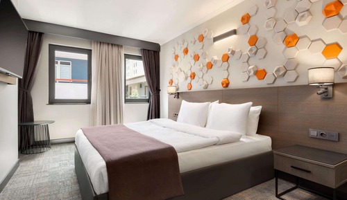 Chambre, 1 grand lit, non-fumeurs