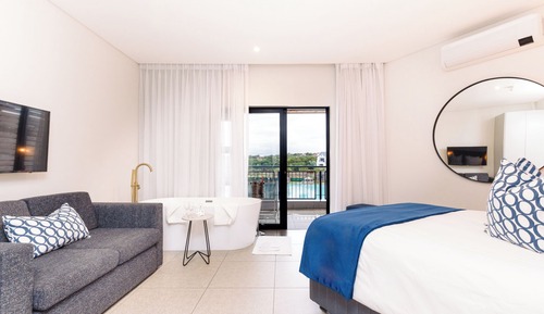 Suite Studio Exécutive, 1 grand lit et 1 canapé-lit, non-fumeurs, vue lagon