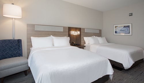 Chambre Standard, 2 grands lits, accessible aux personnes à mobilité réduite (Communications)