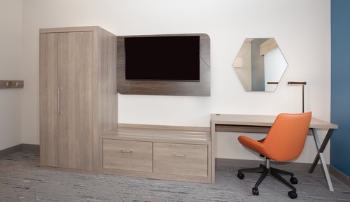 Chambre Standard, 1 très grand lit (Mobility, Roll-In Shower)