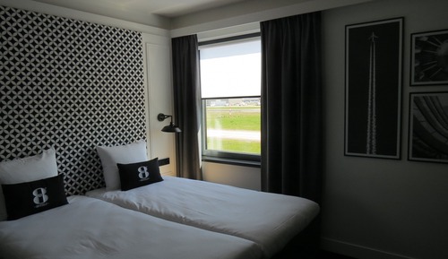 Chambre Panoramique avec lits jumeaux, 2 lits une place