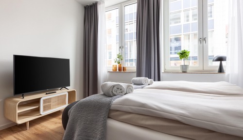 Appartement, 1 grand lit et 1 canapé-lit (Bremen Hutfilterstraße | Suite L with)