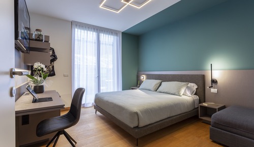 Chambre Double, salle de bains privée (Balcony)