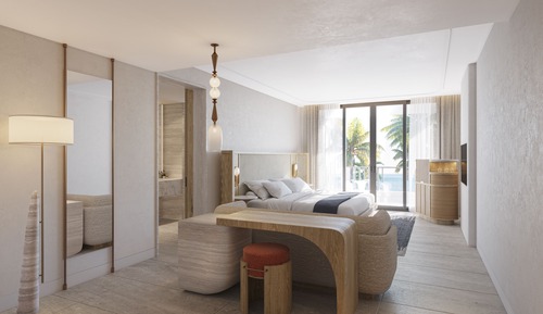Chambre Luxe, 1 très grand lit (Ocean)
