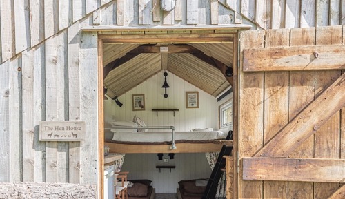 Cabane Familiale, salle de bains privée, vue jardin (Not en suite)