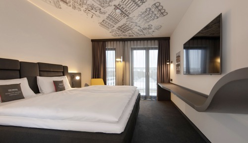 Chambre Design avec lits jumeaux