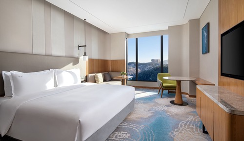Chambre Standard, 1 très grand lit (YuanBao Mountain View)