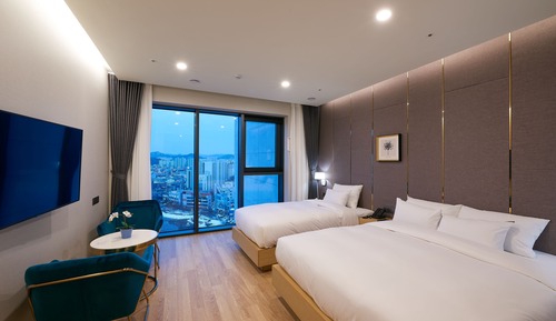 Chambre Deluxe avec lits jumeaux