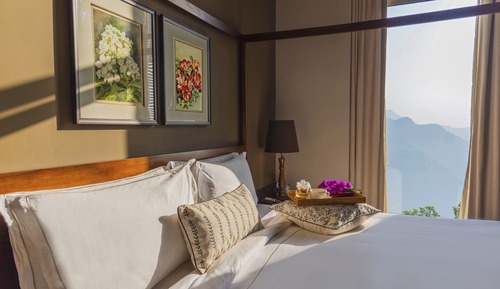 Chambre Luxe, 1 lit une place, vue vallée
