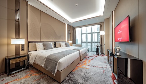 Deluxe Room, 2 Double Beds, Non Smoking