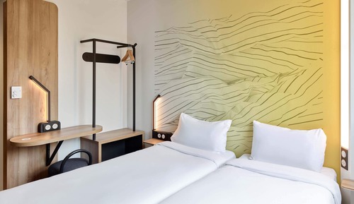 Chambre avec lits jumeaux