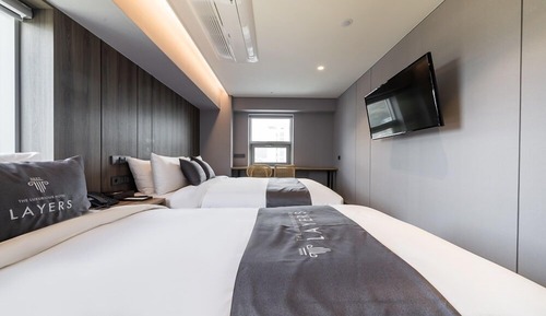 Chambre Quadruple Deluxe, 2 lits doubles