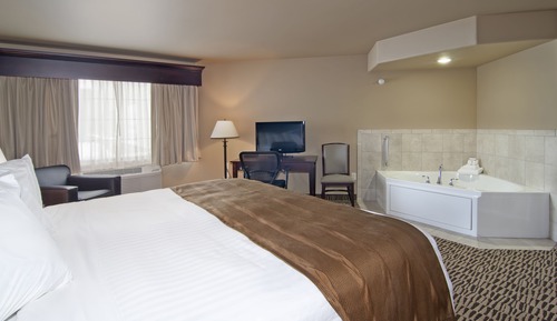 Chambre Standard, 1 très grand lit, plusieurs vues (1 King Bed 1 Room Whirlpool Suite Non)