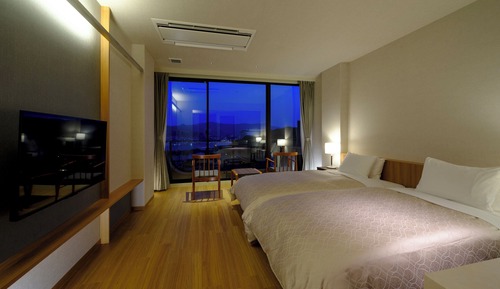 Chambre Luxe avec lits jumeaux, non-fumeurs, vue port
