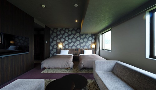 Chambre Deluxe avec lits jumeaux, non-fumeurs, vue ville