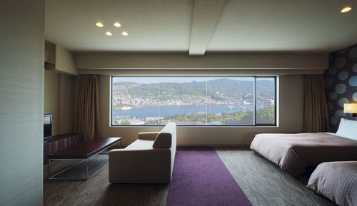 Chambre Deluxe avec lits jumeaux, non-fumeurs, vue port