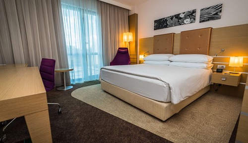 Chambre Deluxe, 1 très grand lit, terrasse