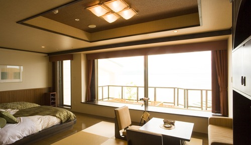 Chambre Tradition, non-fumeurs, vue lac (Japanese Western style)