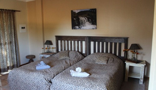 Chambre avec lits jumeaux