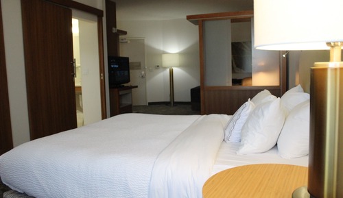 Suite, 1 très grand lit et 1 canapé-lit, non-fumeurs (Mobility/Hearing Accessible, Tub)