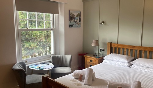 Chambre Double Supérieure, vue jardin