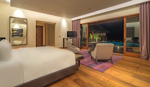 Villa Luxe, 1 chambre, piscine privée, vue océan (The One)