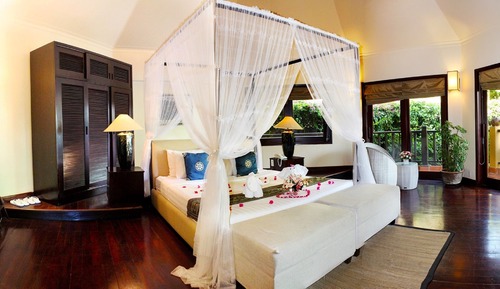 Bungalow, vue jardin