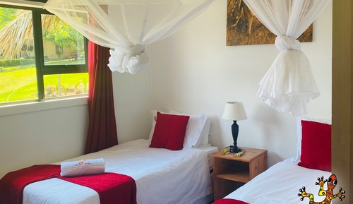 Cabane Luxe, plusieurs lits, salle de bains attenante, vue fleuve