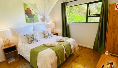 Cabane Luxe, 2 chambres, salle de bains attenante, vue fleuve