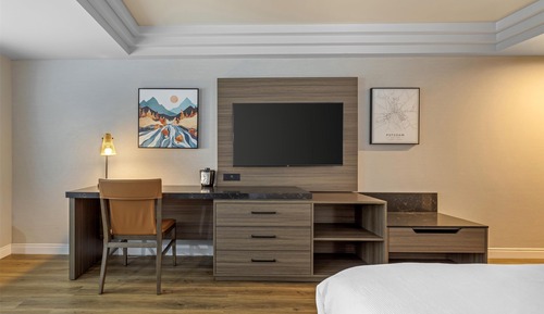 Chambre Standard, 1 très grand lit, non-fumeurs, vue fleuve (Shower Only;with Sofabed)